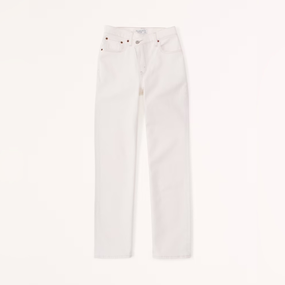 Abercrombie Ultra High Rise 90s Straight Jeans